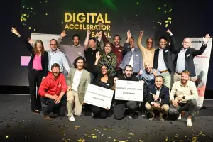 Das Foto zeigt die Gewinner.