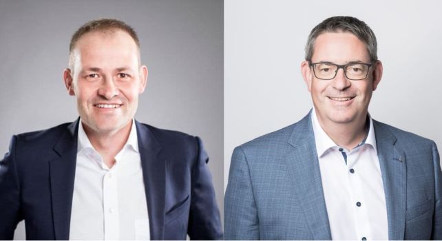 Das Bild zeigt Ch. Klöpper und M. Dätwyler 