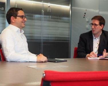 Luca Urgese und Patrick Huber