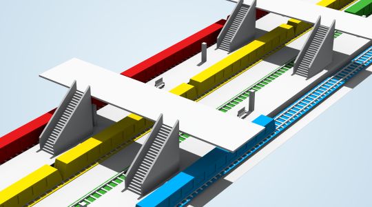 Tiefbahnhof SBB Plan
