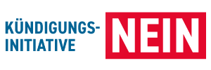 Ansicht des Kampagnen-Sujets Kündigungsinitiative NEIN
