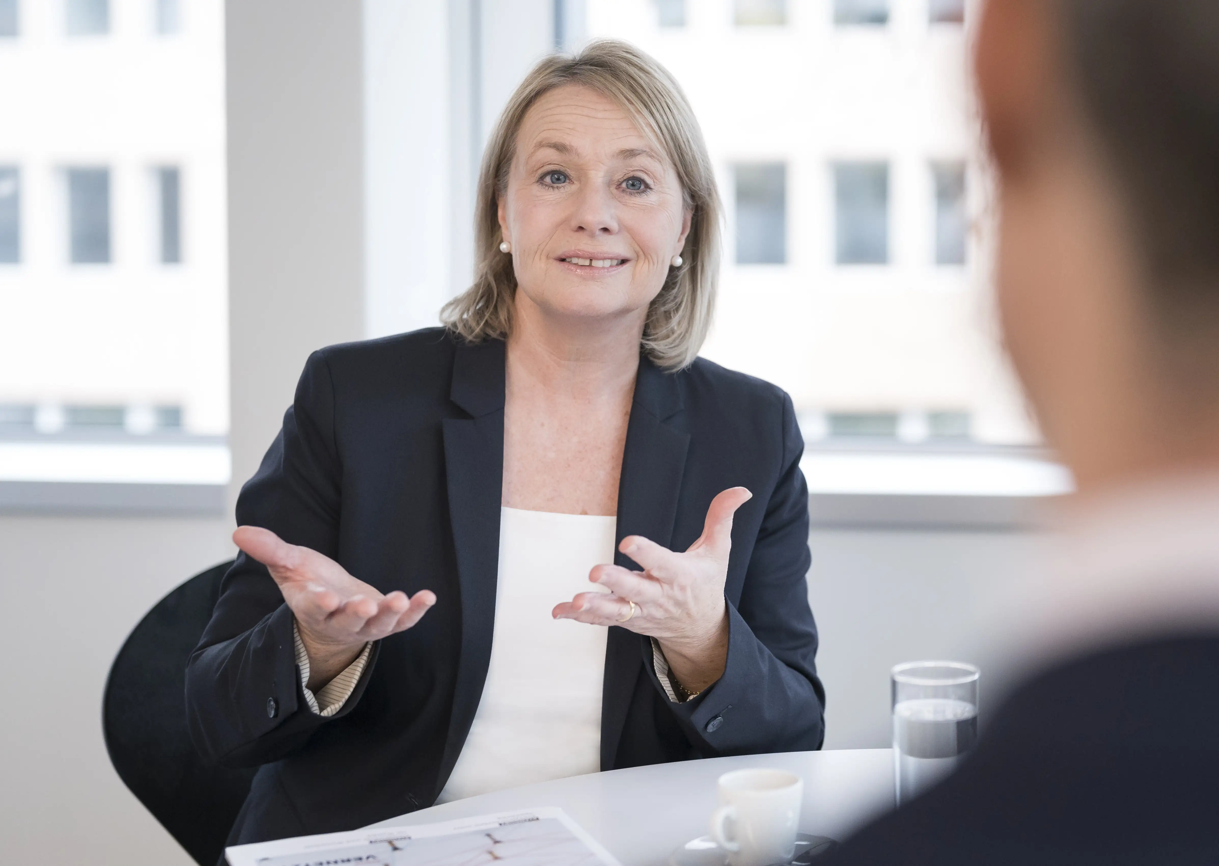 Das Bild zeigt Handelskammer-Präsidentin Elisabeth Schneider-Schneiter
