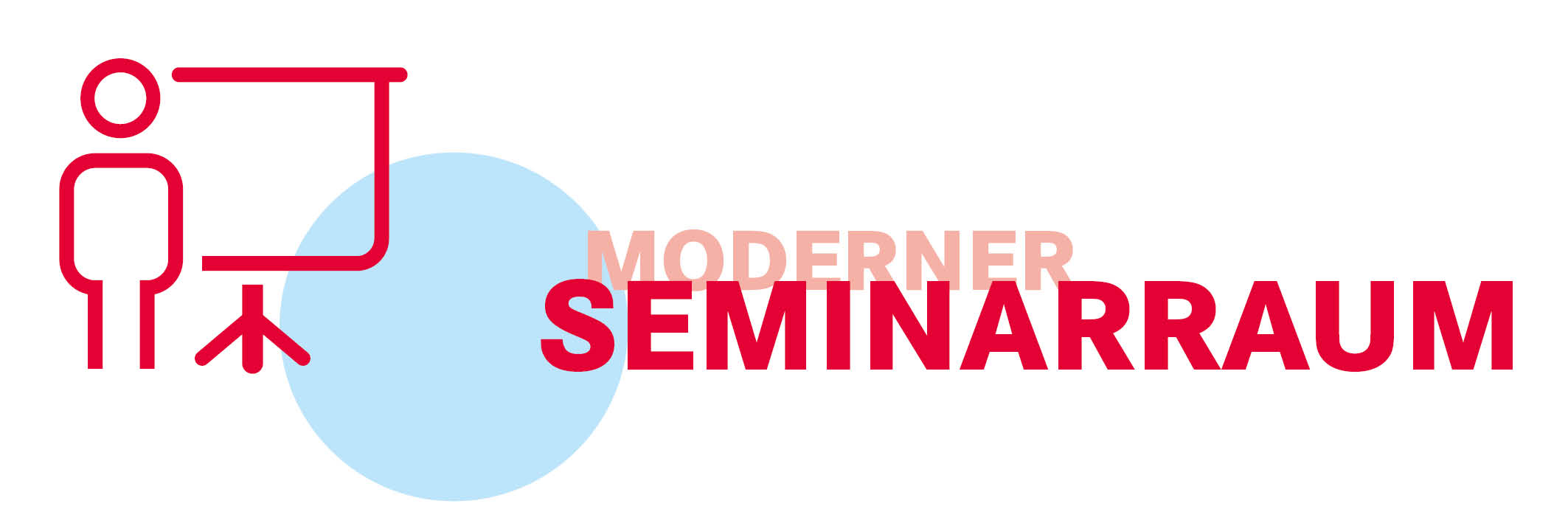 Das Bild zeigt das Icon Moderner Seminarraum