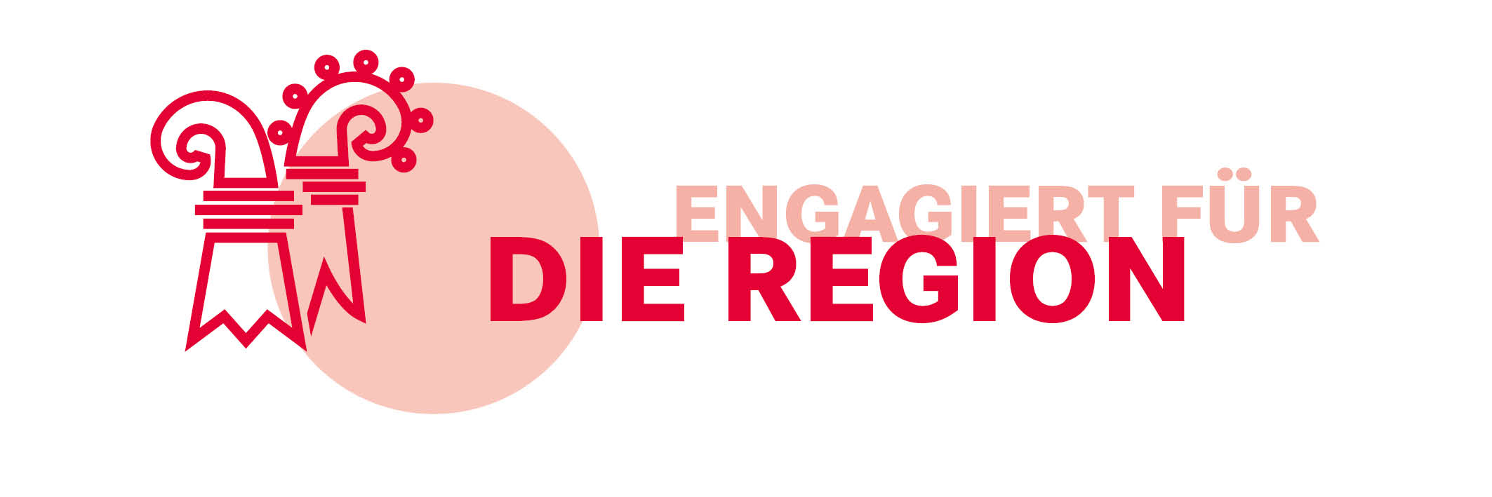 Das Bild zeigt das Icon Engagiert für die Region