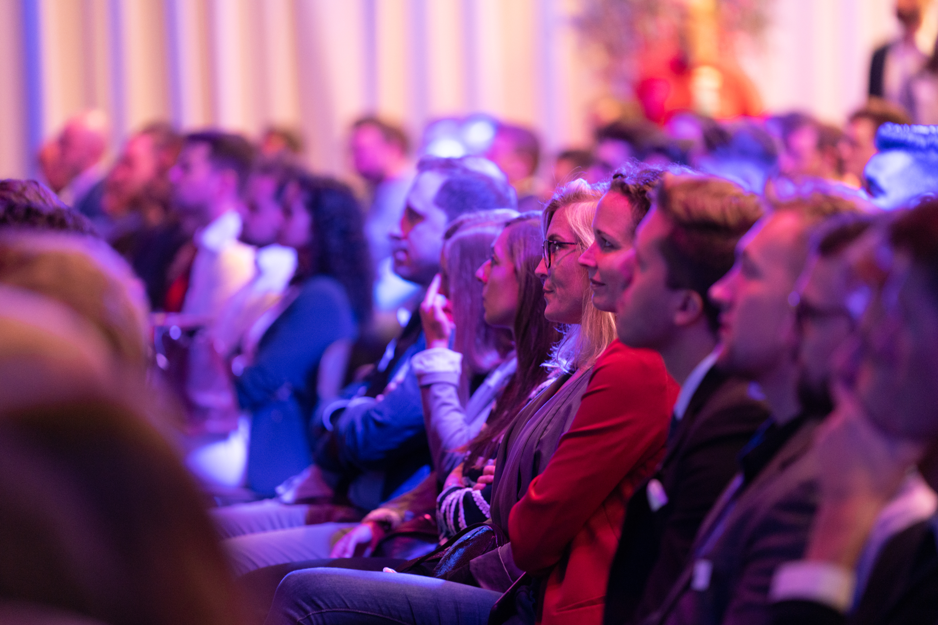 Publikumsreihe an einer Veranstaltung für junge Führungskräfte